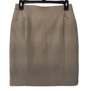 H&M Tan Fitted Skirt, NWT, Size 6